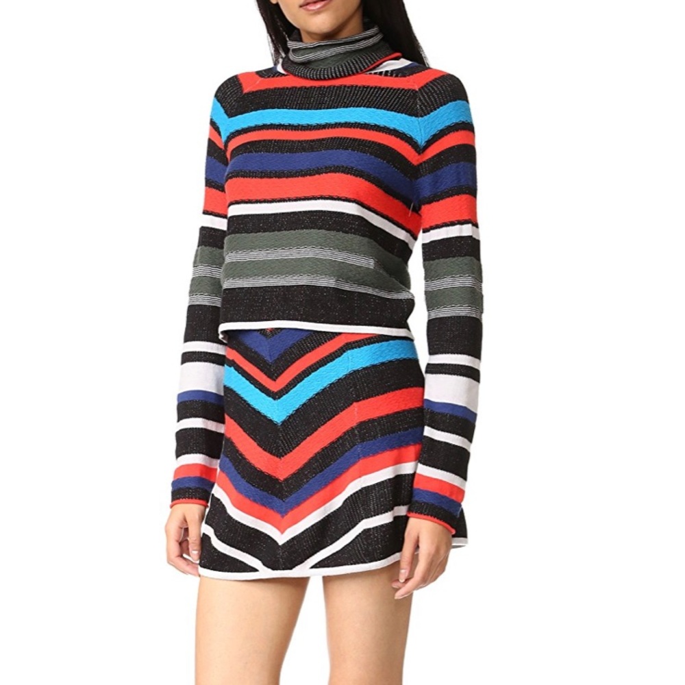 Free People What a Flirt Sweater Skirt 2 piece set